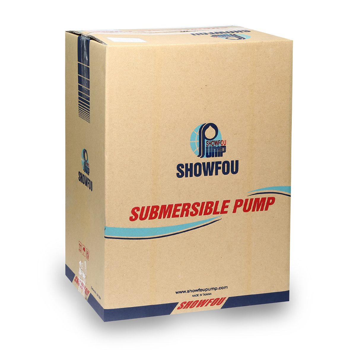 SHOWFOU ปั๊มแช่ รุ่น SH-112D กำลังมอเตอร์ 1 แรงม้า ส่งสูงสุด 21 เมตร ปริมาณน้ำสูงสุด 240 ลิตร/นาที ท่อส่ง 1.5 นิ้ว ไฟ 220 โวลต์ (โชว์ฟู)