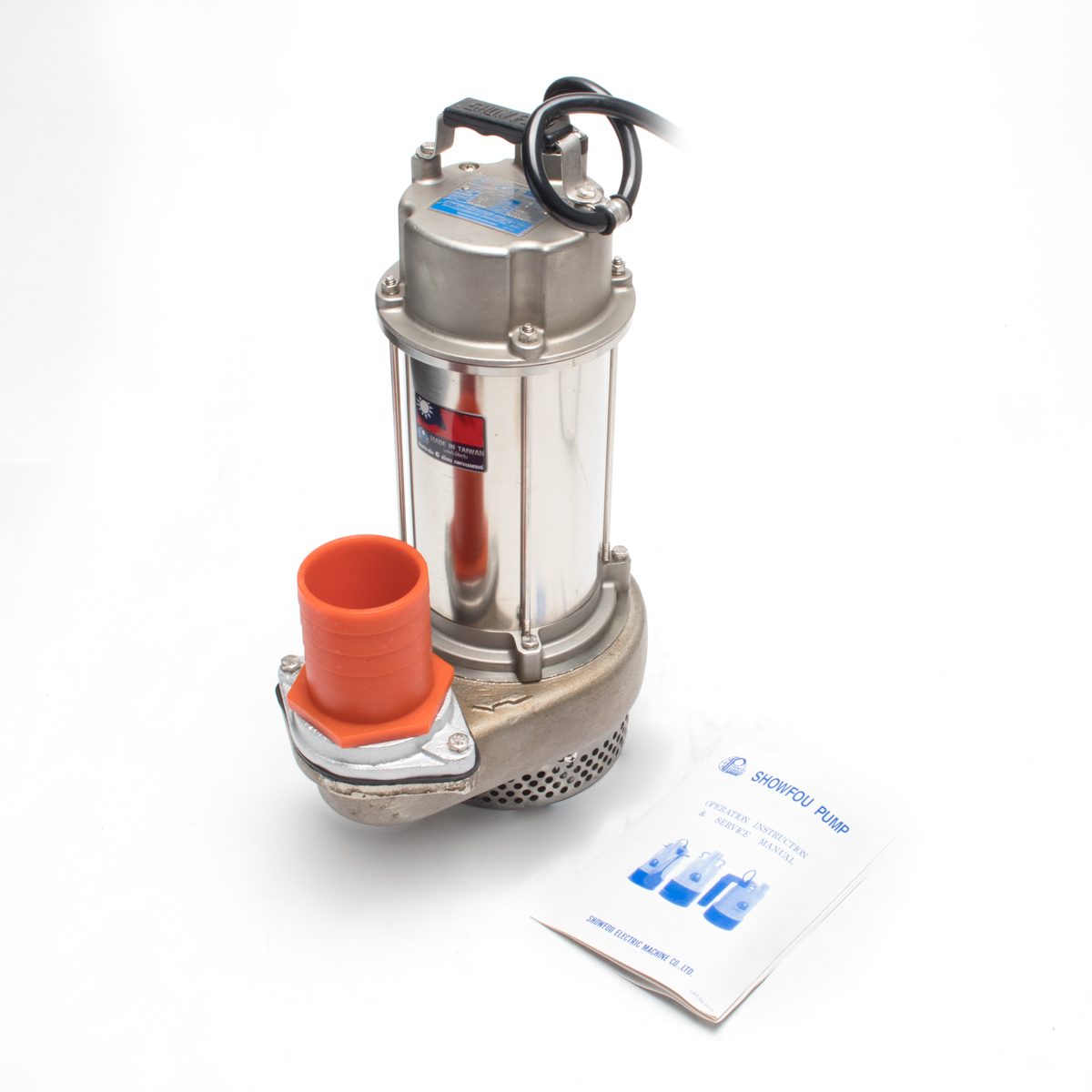 SQ-132N ปั๊มจุ่มสแตนเลส 3" 1HP