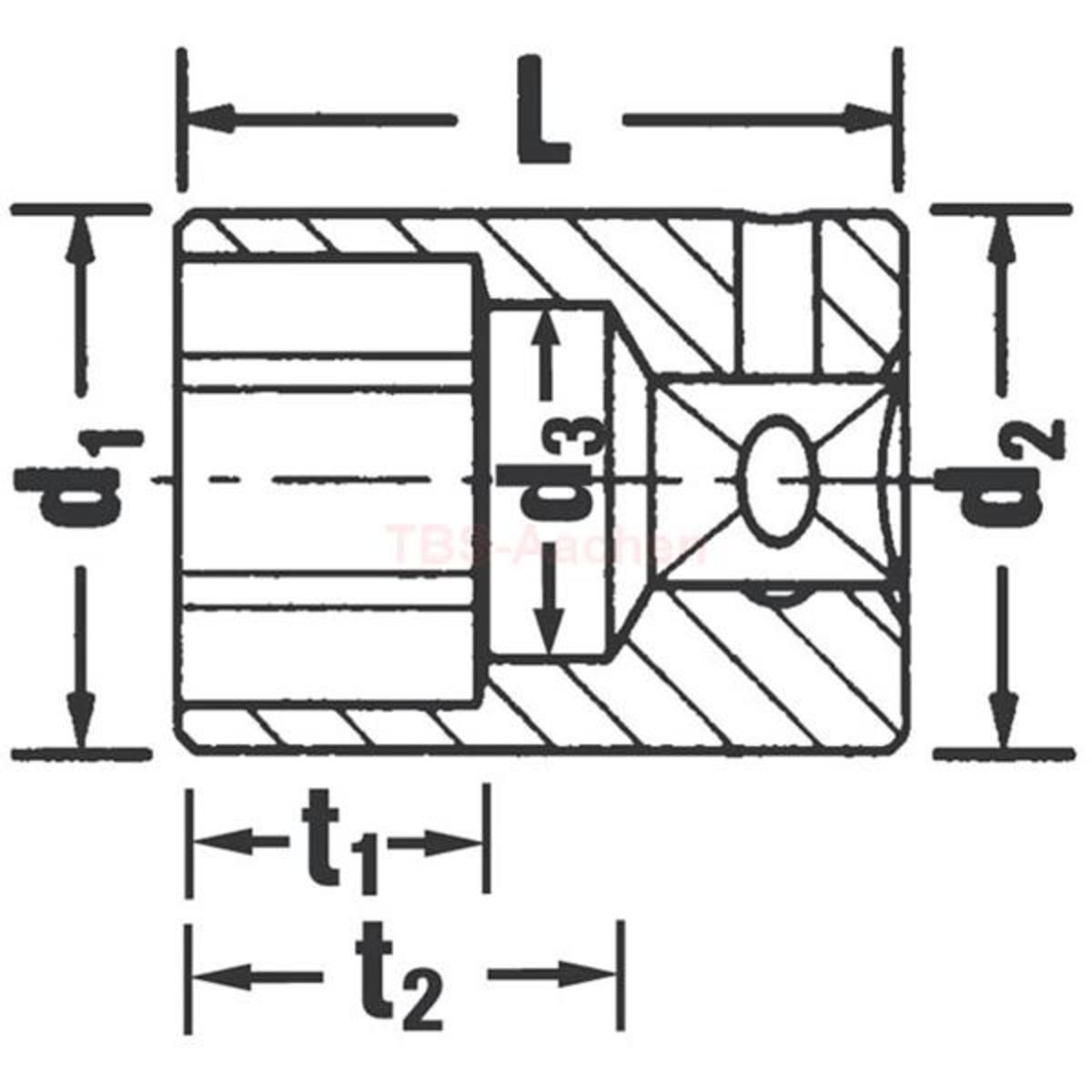 40 10 SOCKETS 1/4"