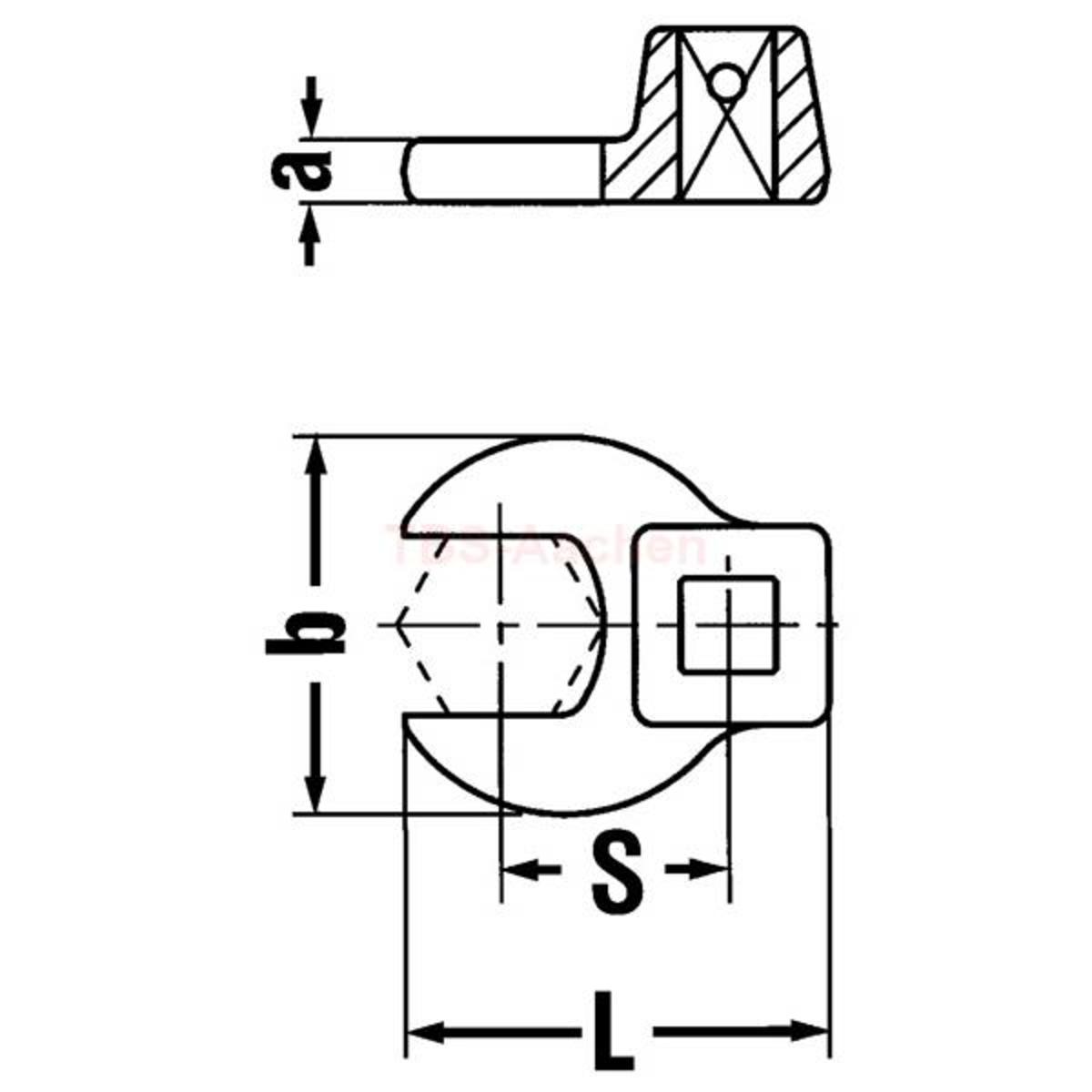 1042 TUBULAR SPARK PLUG SPANNER