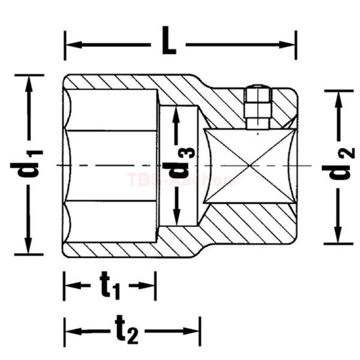 55 50 SOCKET 3/4"