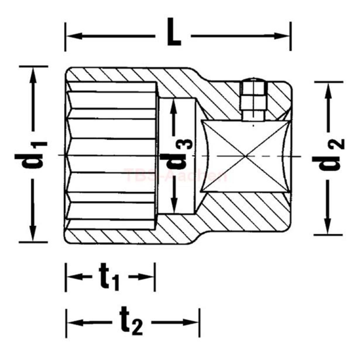 60 32 SOCKET 1"
