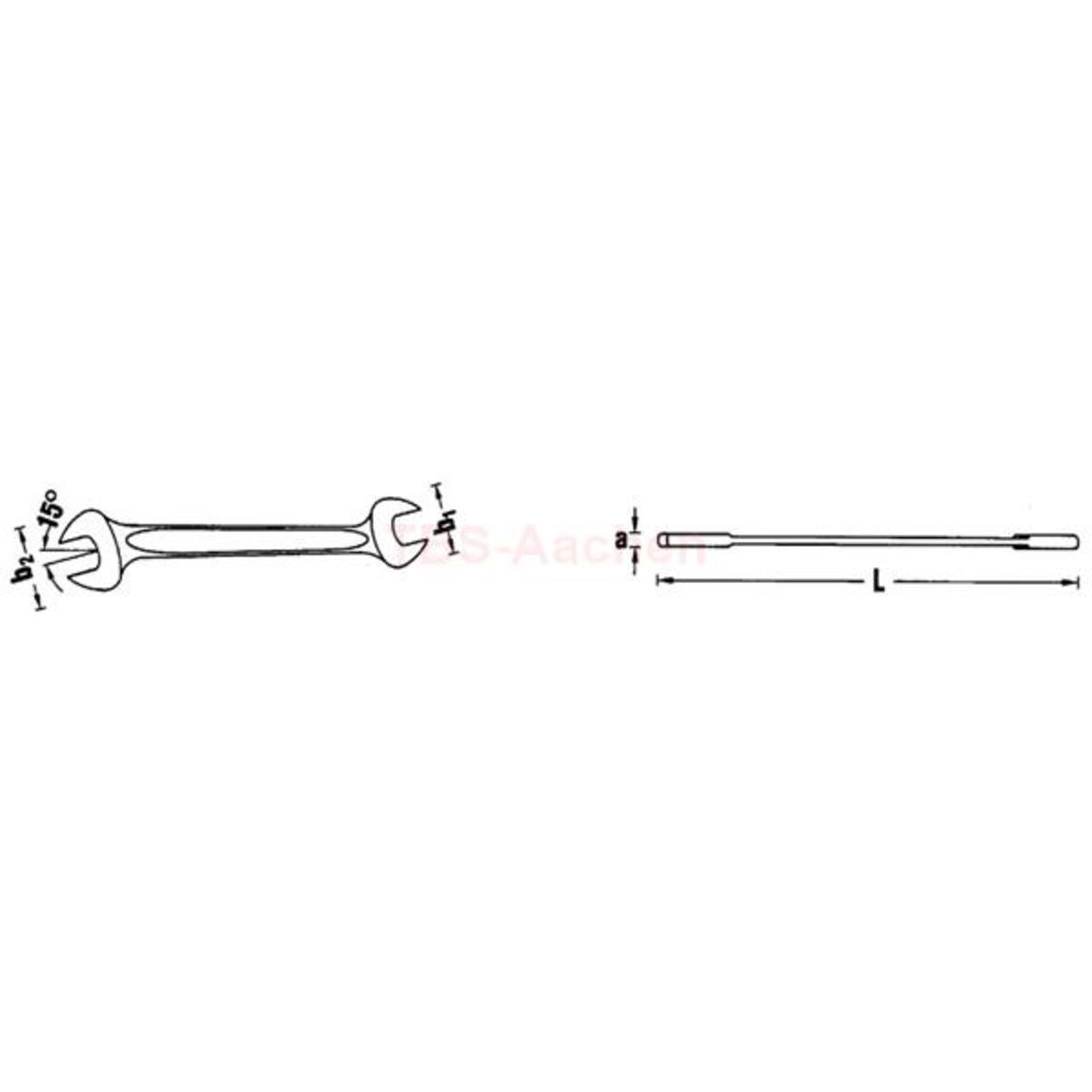 10 18X19 DOUBLE OPEN ENDEDSPANNER