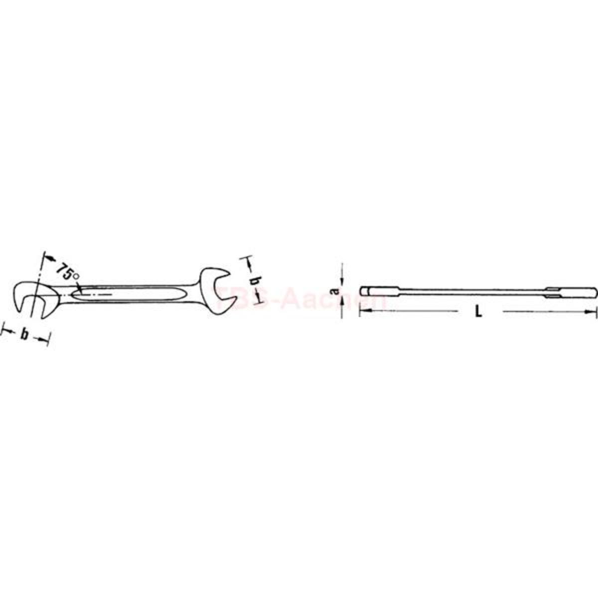12 13 SMALL DOUBLE OPEN ENDEDSPANNERS