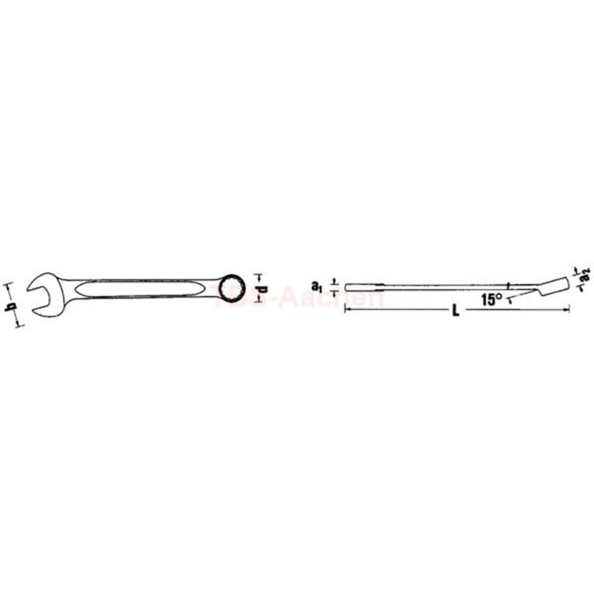 13 13/16" COMBINATION SPANNERS