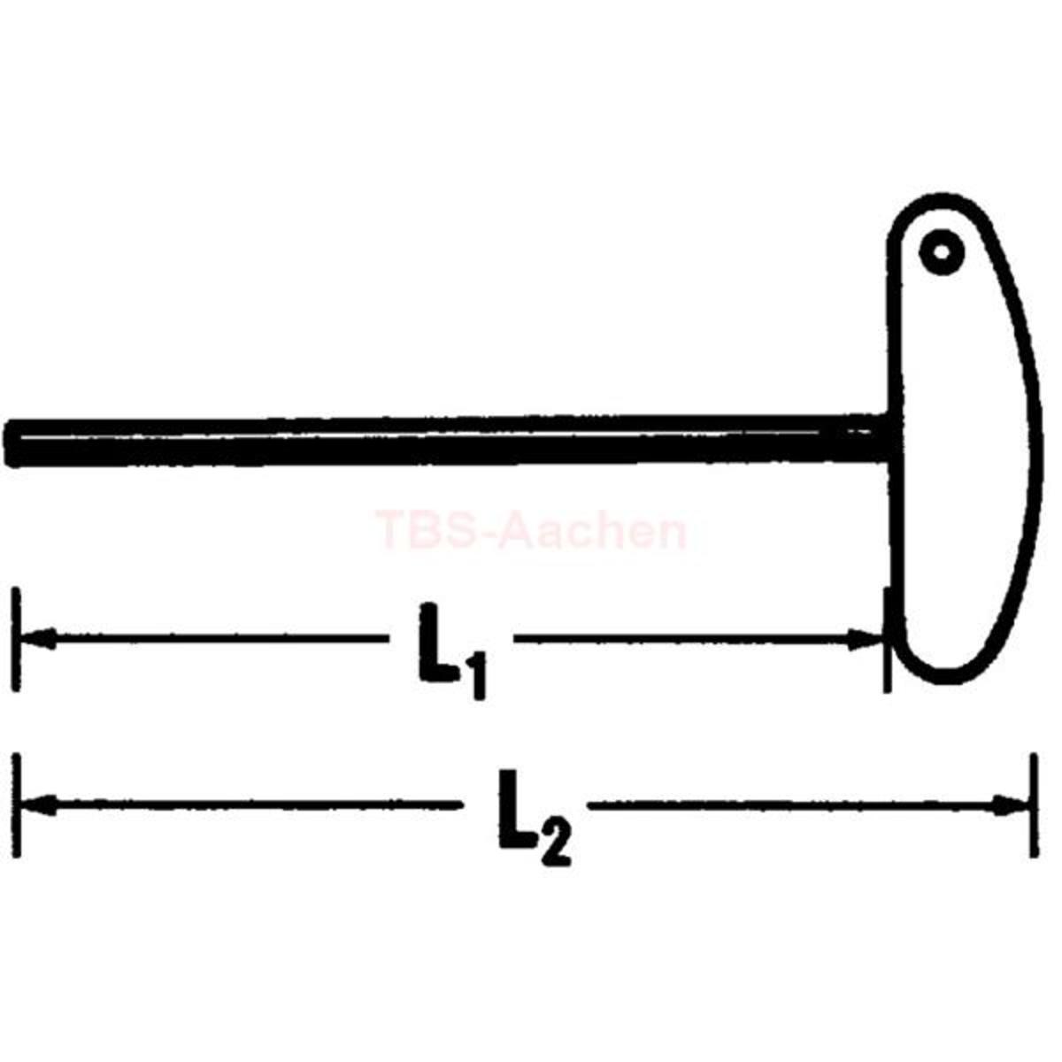 10768-2 T-HANDLED SCREWDRIVER