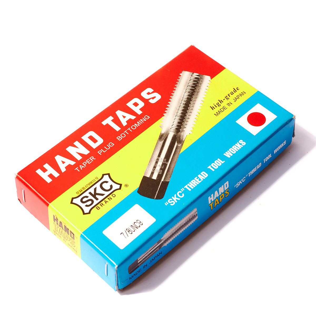 ดอกต๊าปเกลียว UNC 7/8X9 (3 ชิ้น/ชุด)