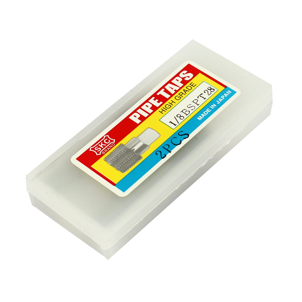 ดอกต๊าปเกลียว BSPT 1/4X19 (2 ชิ้น/ชุด)