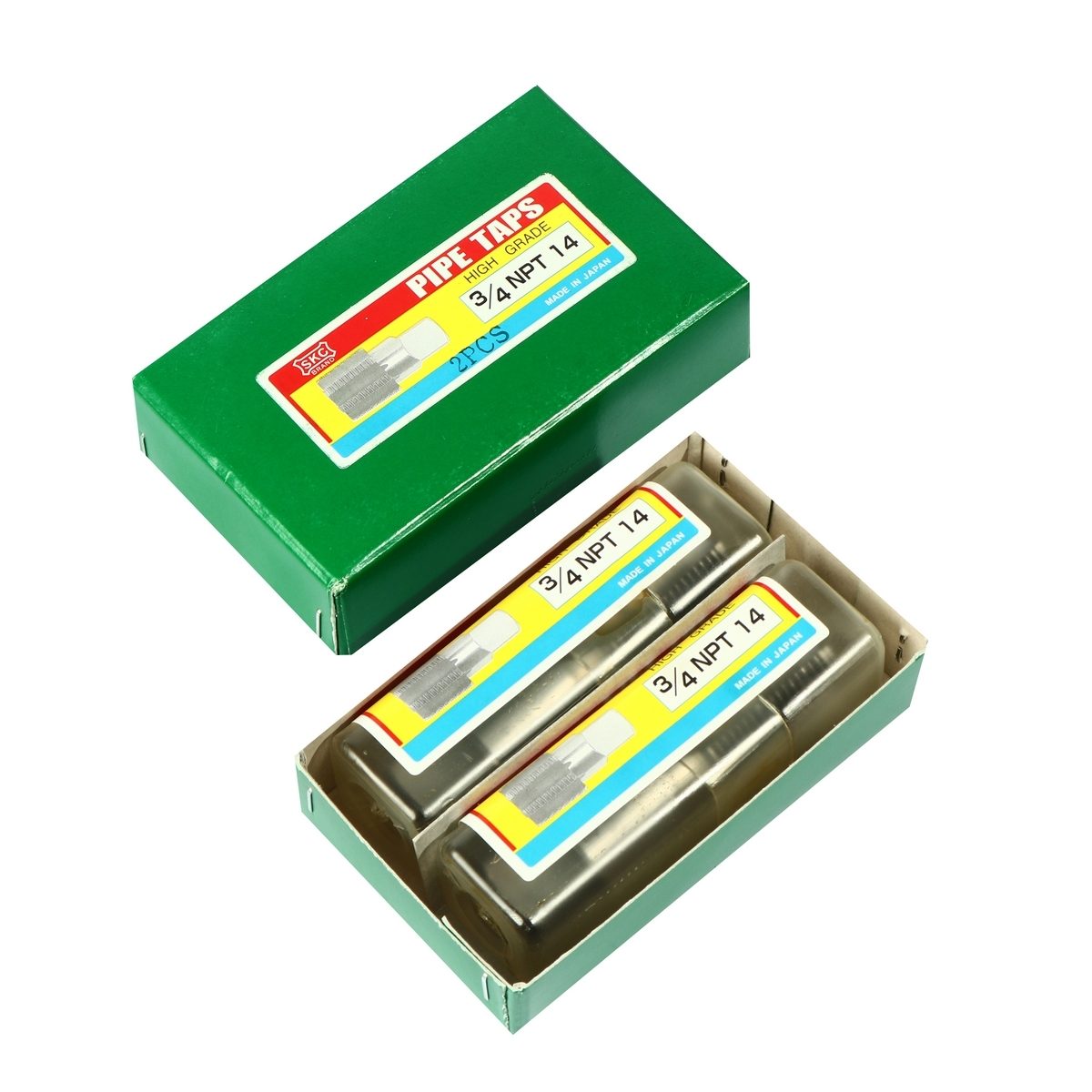 ดอกต๊าปเกลียว NPT 3/4"X14(#804/805)  2 pcs./set
