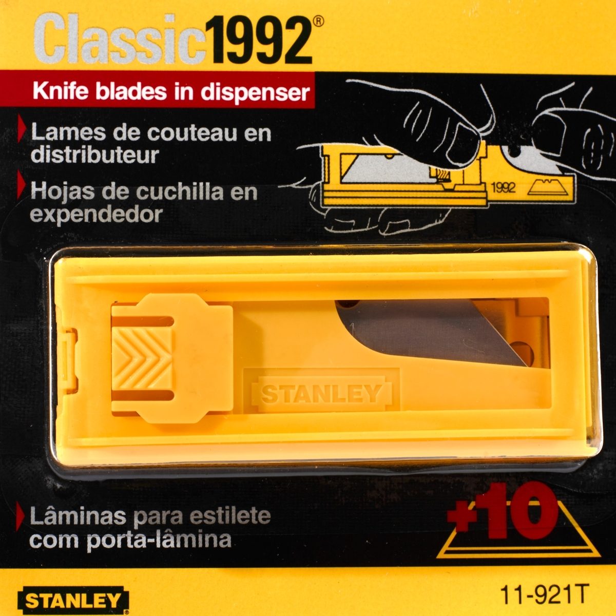 11-921T ใบมีดอเนกประสงค์ 10ชิ้น/แพ็ค