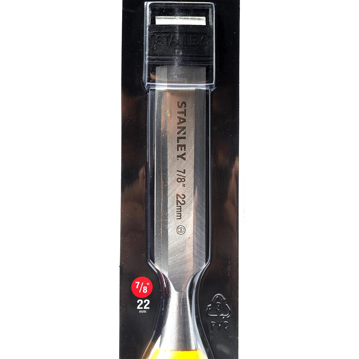 16-281 สิ่วด้ามยาง กว้าง 22 มม. (7/8")