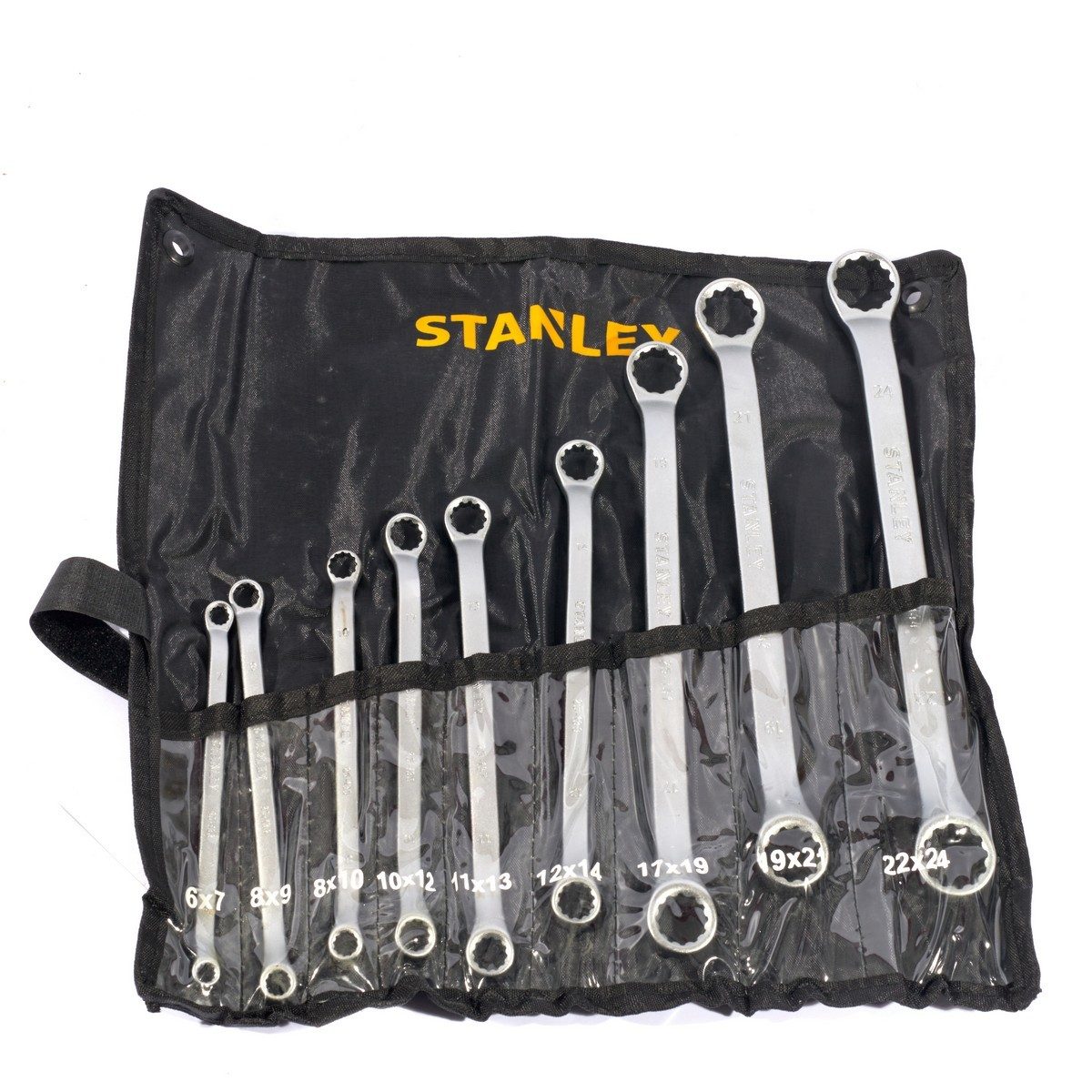 STANLEY (สแตนเล่ย์) ชุดประแจแหวนคู่ 9 ชิ้น รุ่น CWB (STMT25147) สำหรับงานซ่อมแซม (บรรจุ 9 ชิ้น/แพ็ค)