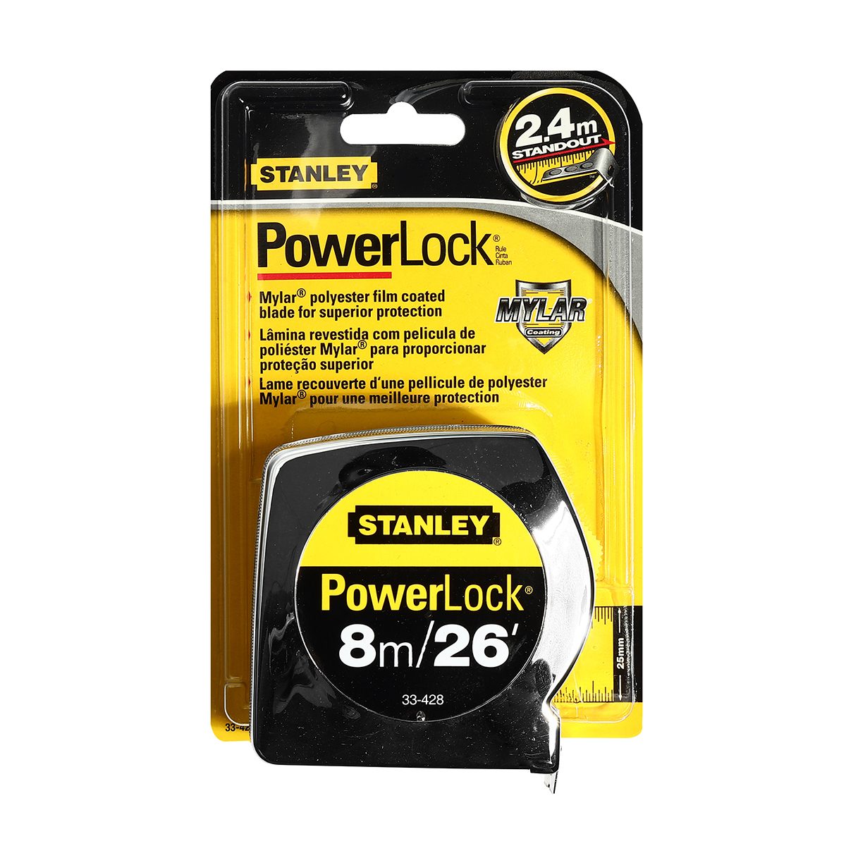 33-428 ตลับเมตร POWERLOCK 8ม.