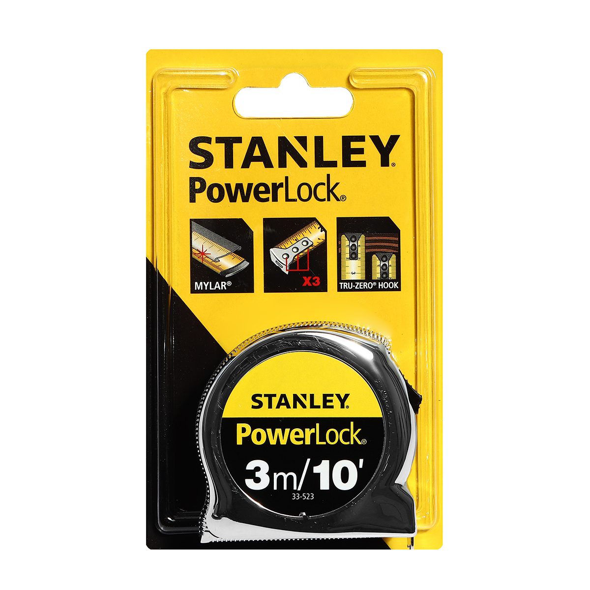 33-523 ตลับเมตร MICRO POWERLOCK 3M