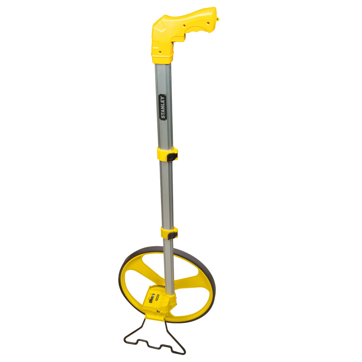 ล้อวัดระยะ สแตนเล่ย์ (STANLEY) รุ่น 77-174 เส้นผ่านศูนย์กลางล้อ 318 มม. (12 นิ้ว) ความละเอียด 1 dm (0,1m) ช่วง 10,000 m