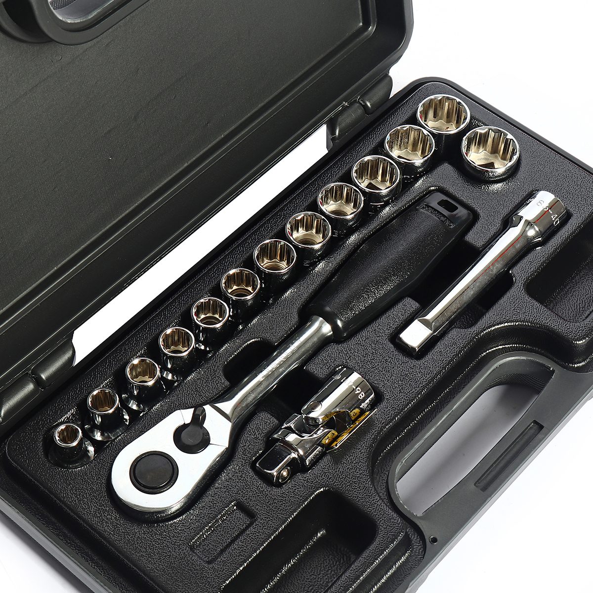 89-092 ชุดบ็อกซ์12PT 1/2" 16ชิ้น 8-24มม.