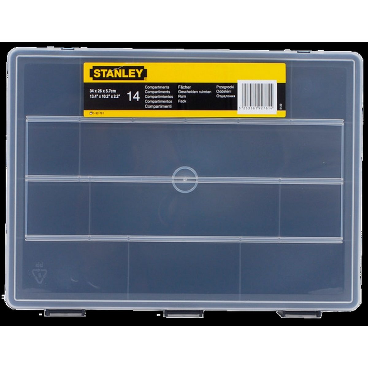 STANLEY กล่อง Organizer 18 ช่อง ขนาด 13 นิ้ว (สแตนเล่ย์)