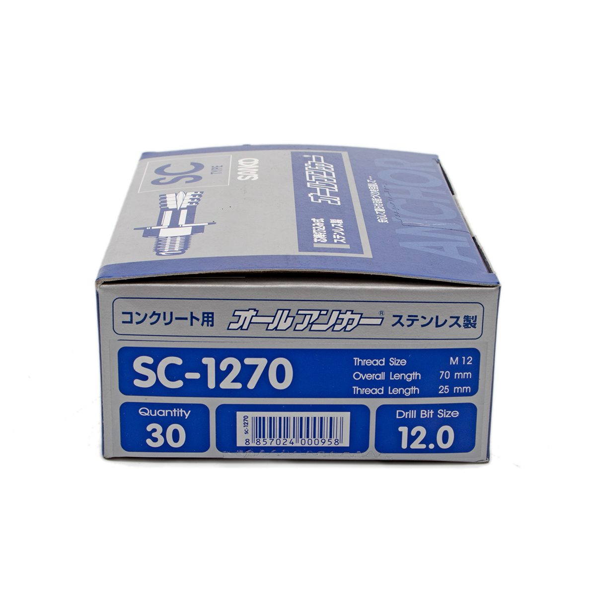 SC-1270 พุกตะปูสแตนเลส SC-TYPE