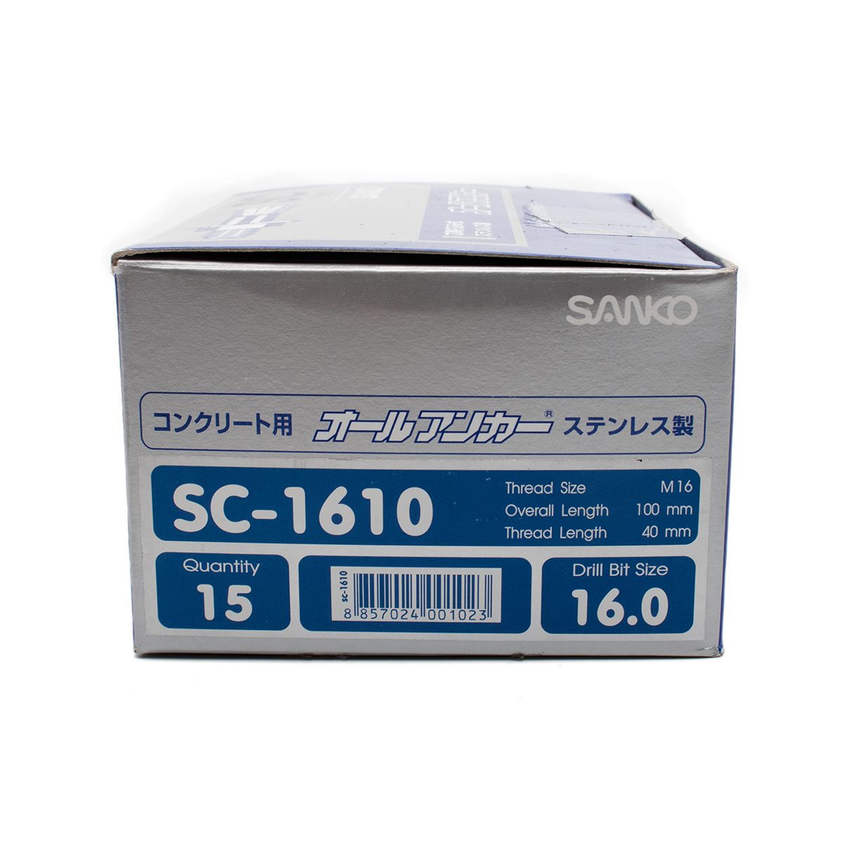 SC-1610 พุกตะปูสแตนเลส SC-TYPE