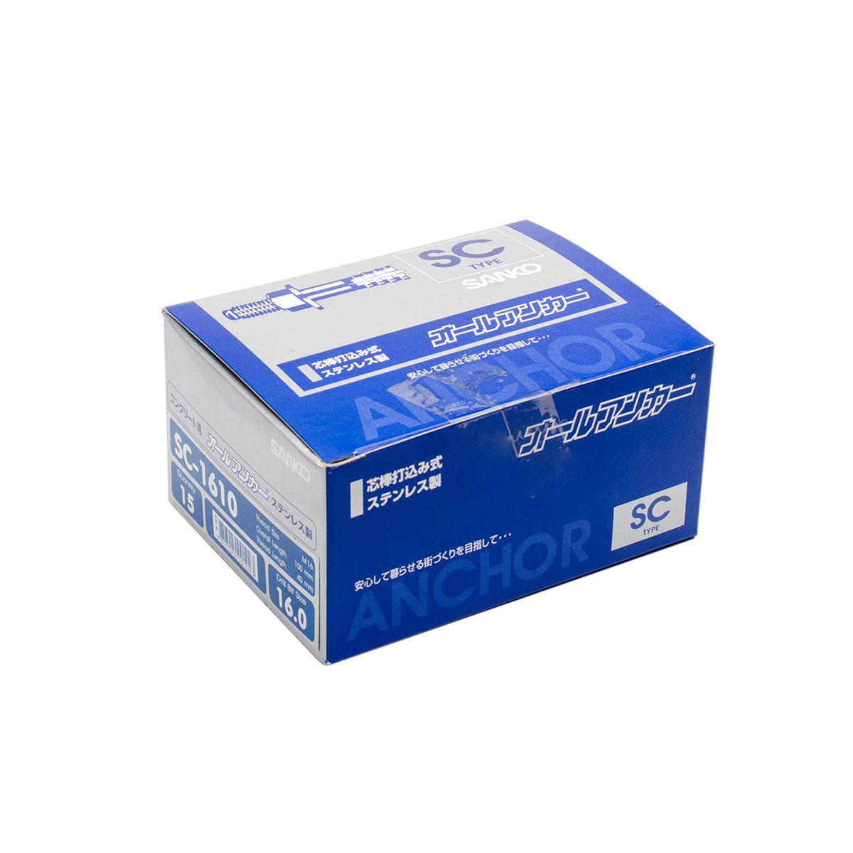 SC-1610 พุกตะปูสแตนเลส SC-TYPE