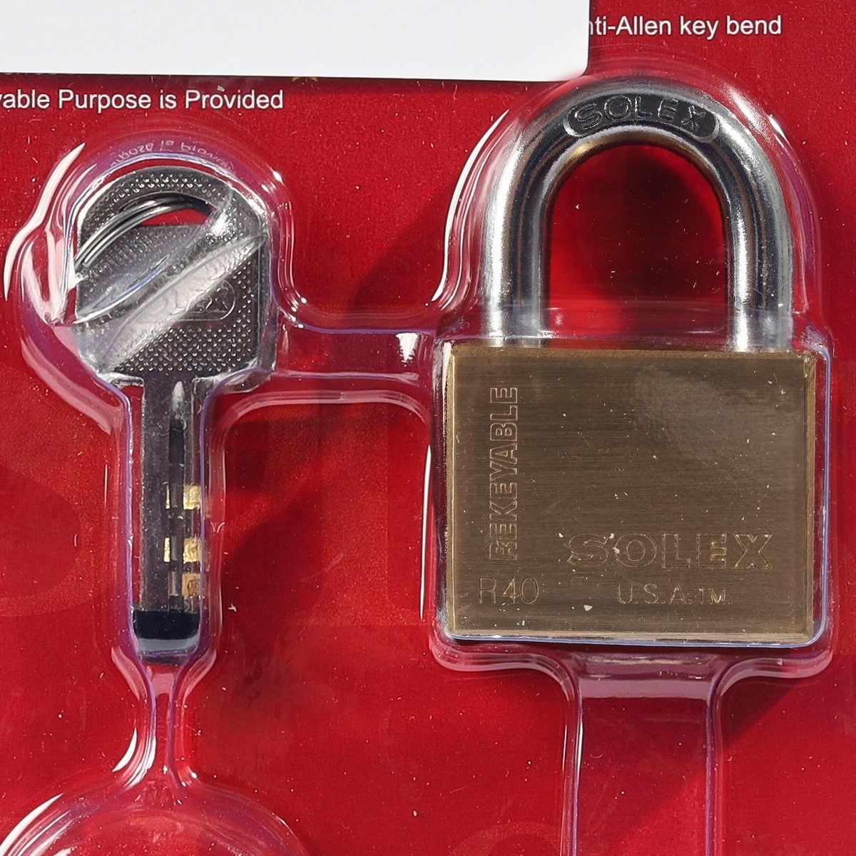 ชุดแม่กุญแจ KEY ALIKE 3:1 40MM.