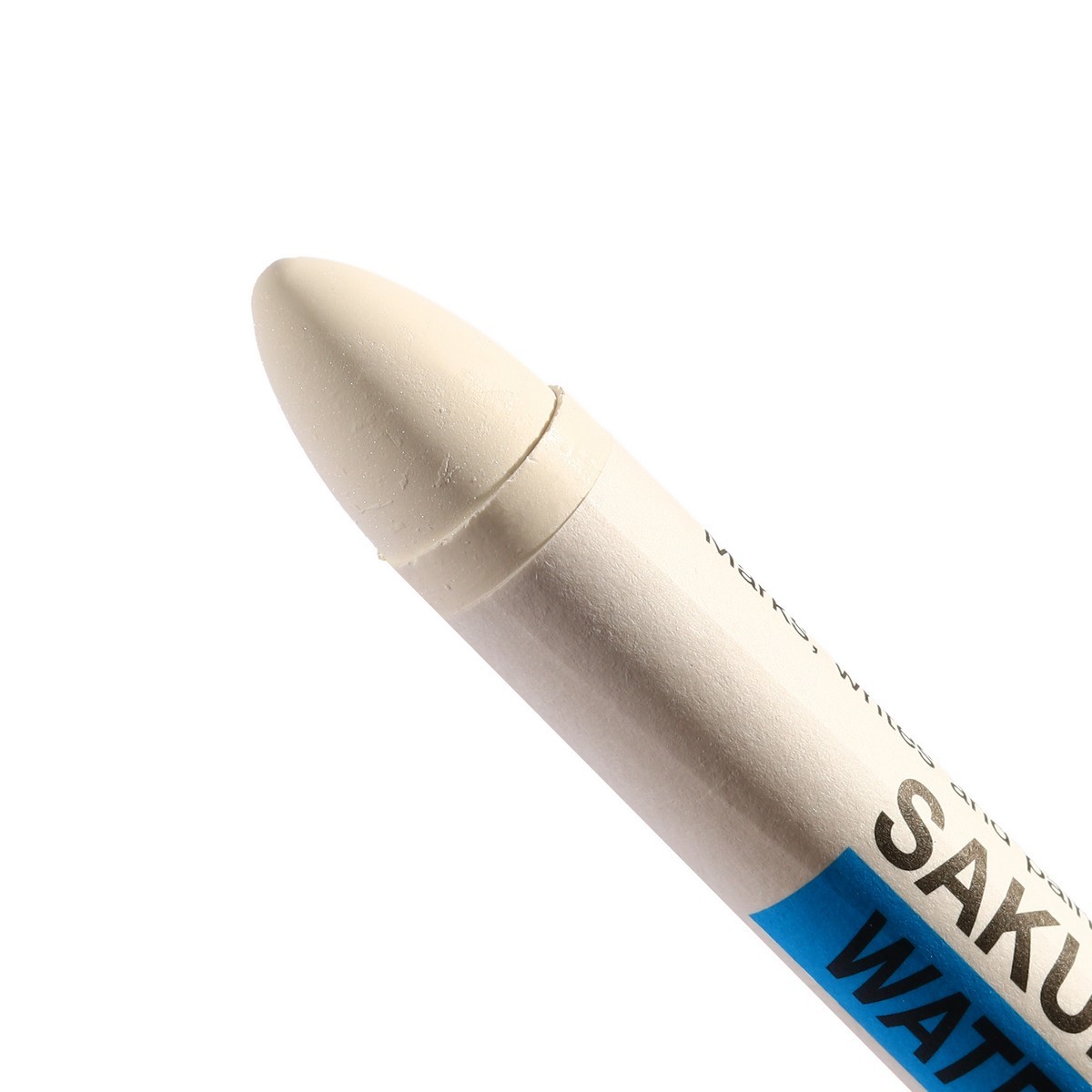 SAKURA ปากกามาร์คเกอร์ สีขาว รุ่น WSC-50 สีไม่ซีดจาง เช็คทำความสะอาดได้ สำหรับงานเขียนยาง, กระจก, เหล็ก, ไม้ ฯลฯ (ซากุระ)