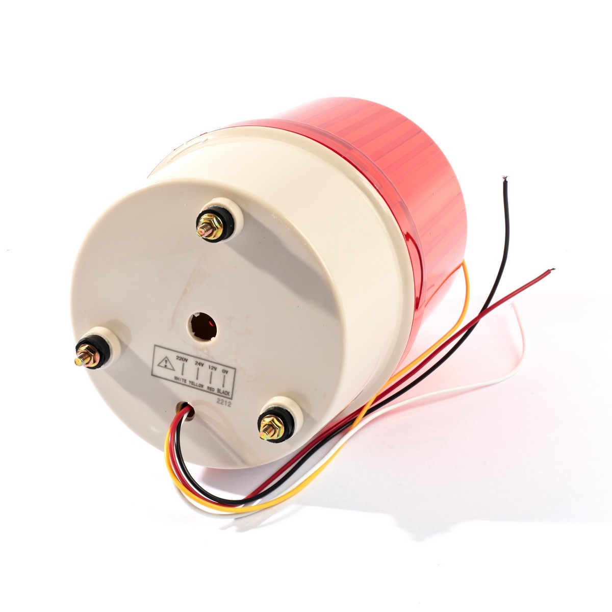 SA LE ไฟหมุนสีแดง LED 4in1 ขนาด 5 นิ้ว รุ่น SW-5R ปรับแสงได้ 4 รูปแบบ กระพริบช้า, เร็ว, ไฟนิ่ง และไฟหมุนรอบตัว รองรับระบบไฟได้หลายแบบในตัวเด