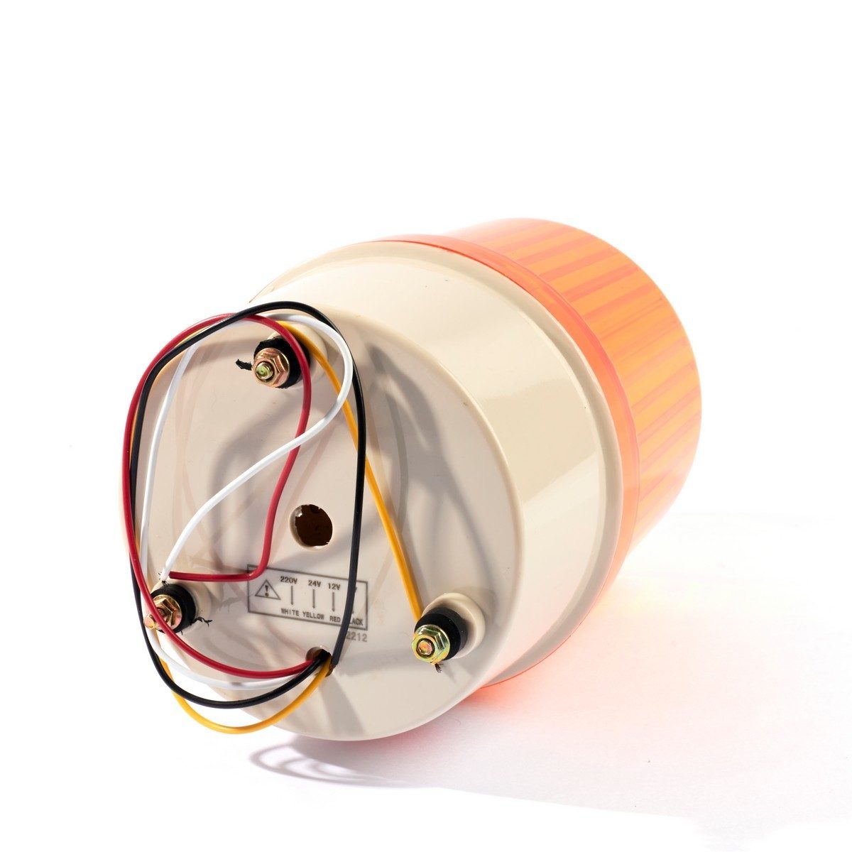 SA LE ไฟหมุนสีเหลือง LED 4in1 ขนาด 5 นิ้ว รุ่น SW-5Y ปรับแสงได้ 4 รูปแบบ กระพริบช้า, เร็ว, ไฟนิ่ง และไฟหมุนรอบตัว รองรับระบบไฟได้หลายแบบในตั