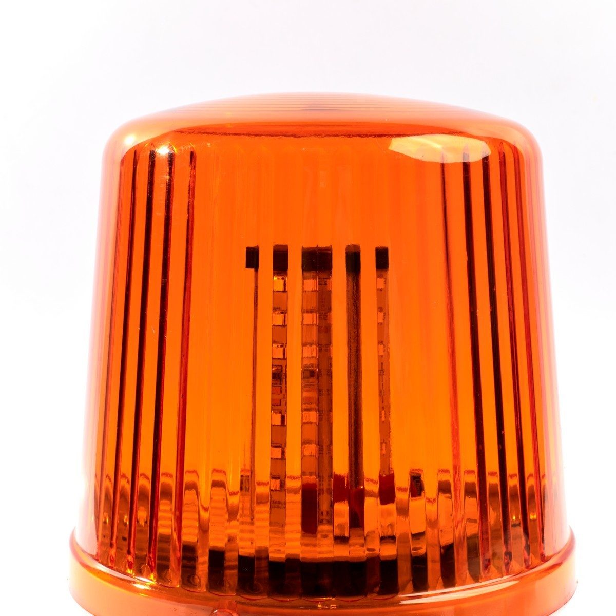 SA LE ไฟหมุนสีเหลือง LED 4in1 ขนาด 6 นิ้ว รุ่น SW-6Y ปรับแสงได้ 4 รูปแบบ กระพริบช้า, เร็ว, ไฟนิ่ง และไฟหมุนรอบตัว รองรับระบบไฟได้หลายแบบในตั