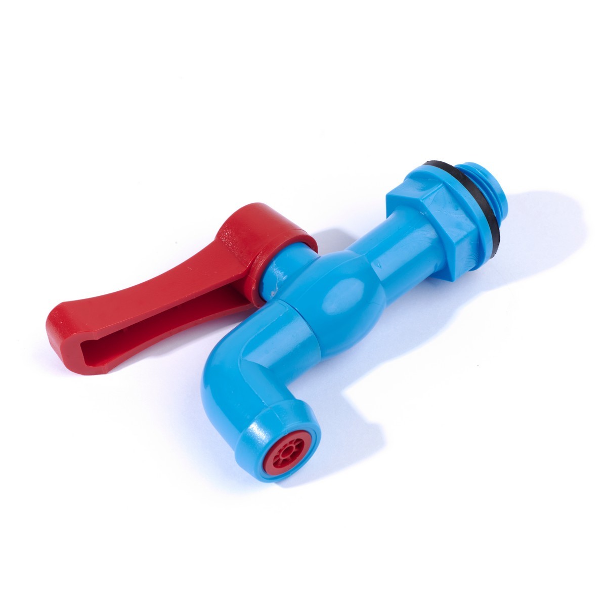 SPP ก๊อกบอล PVC 1/2 นิ้ว (4 หุน) รุ่น TP-15 แบบลิ้นยาง แบบโยกซ้ายขวาได้ ระบบลูกบอล เปิดปิดง่าย ทนทาน ใช้งานได้ทั้งประปาและการเกษตร (เอสพีพี)