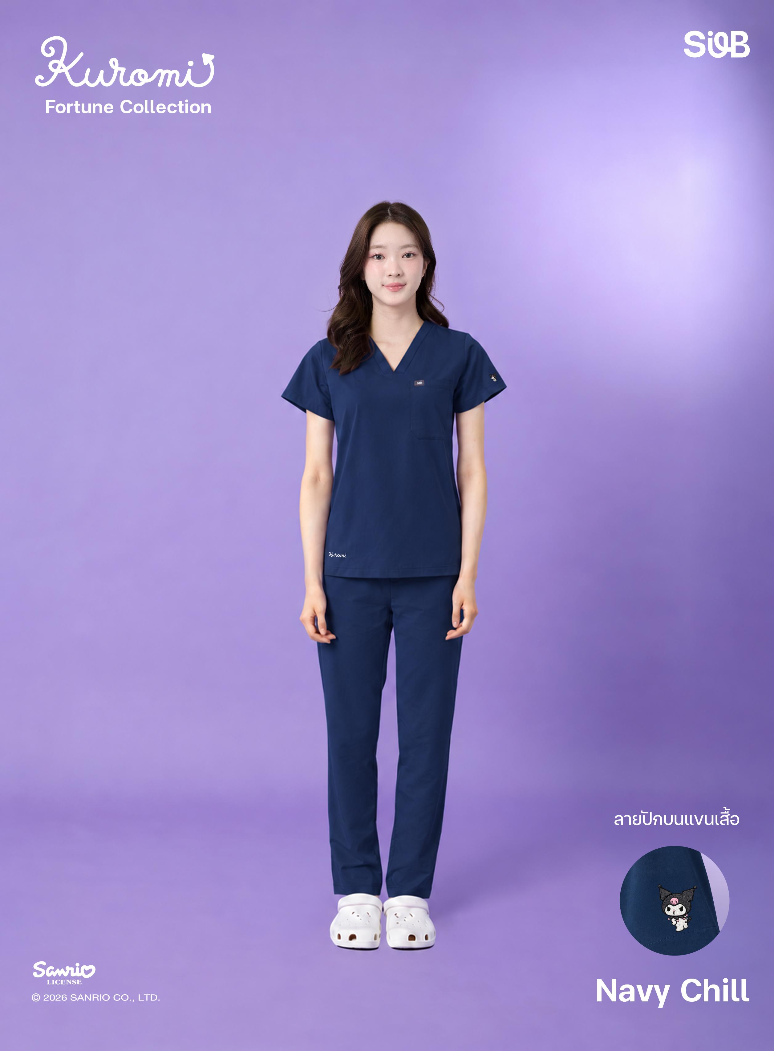 Kuromi Medical Scrub