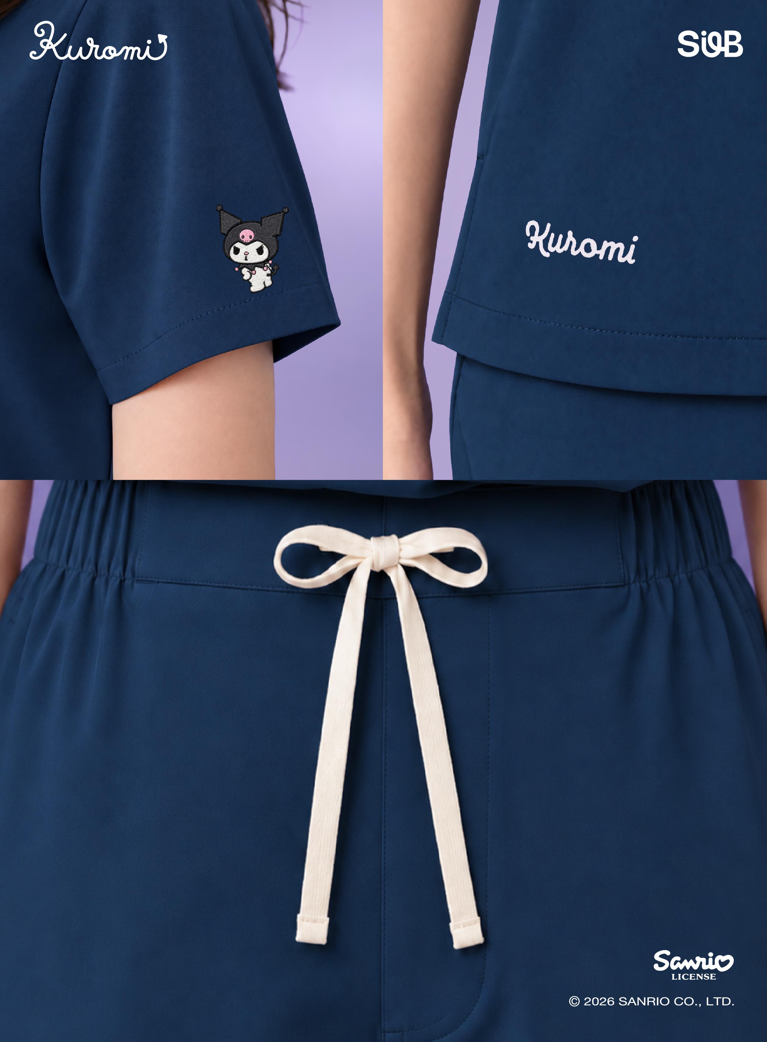 Kuromi Medical Scrub
