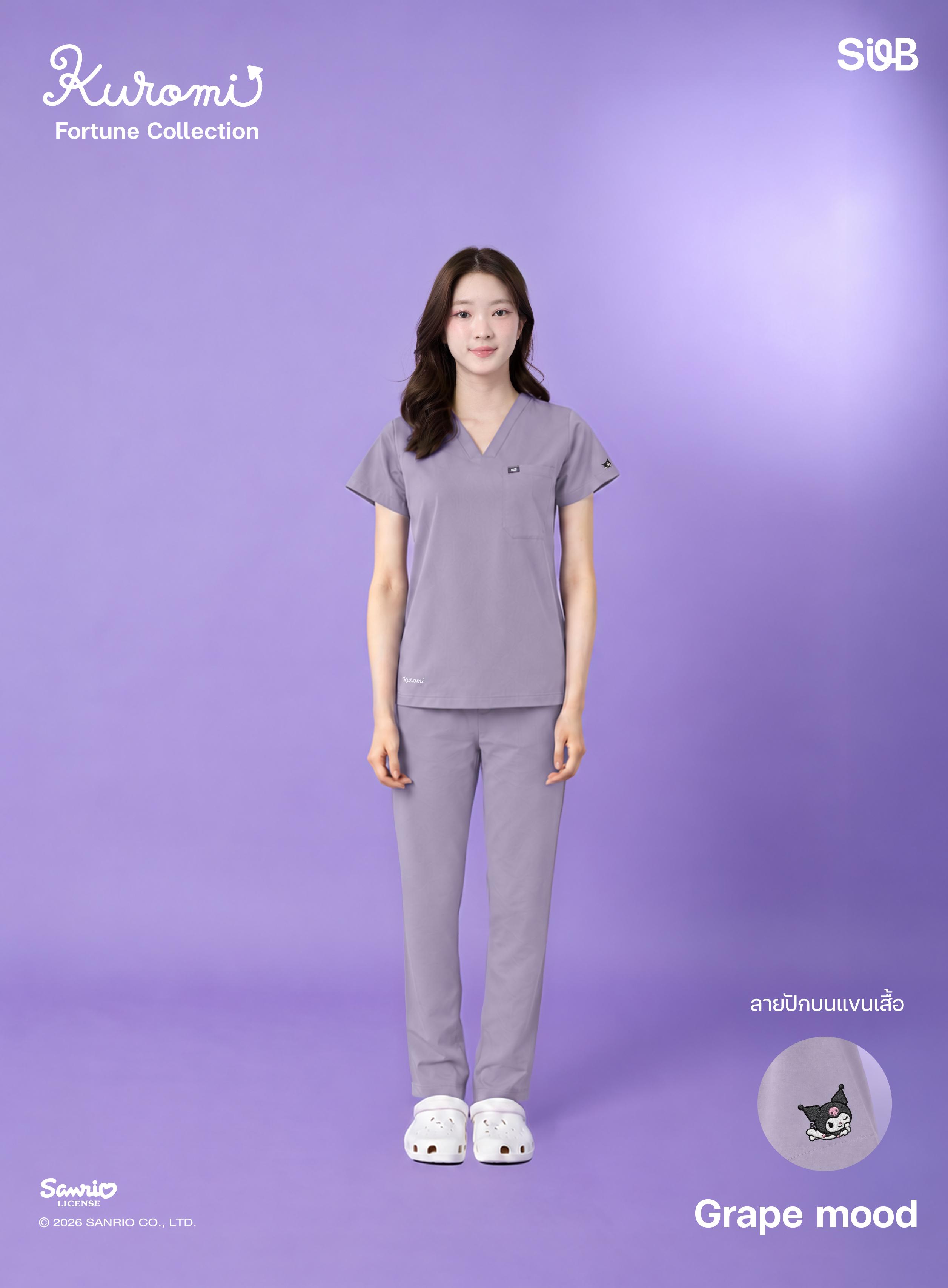 Kuromi Medical Scrub