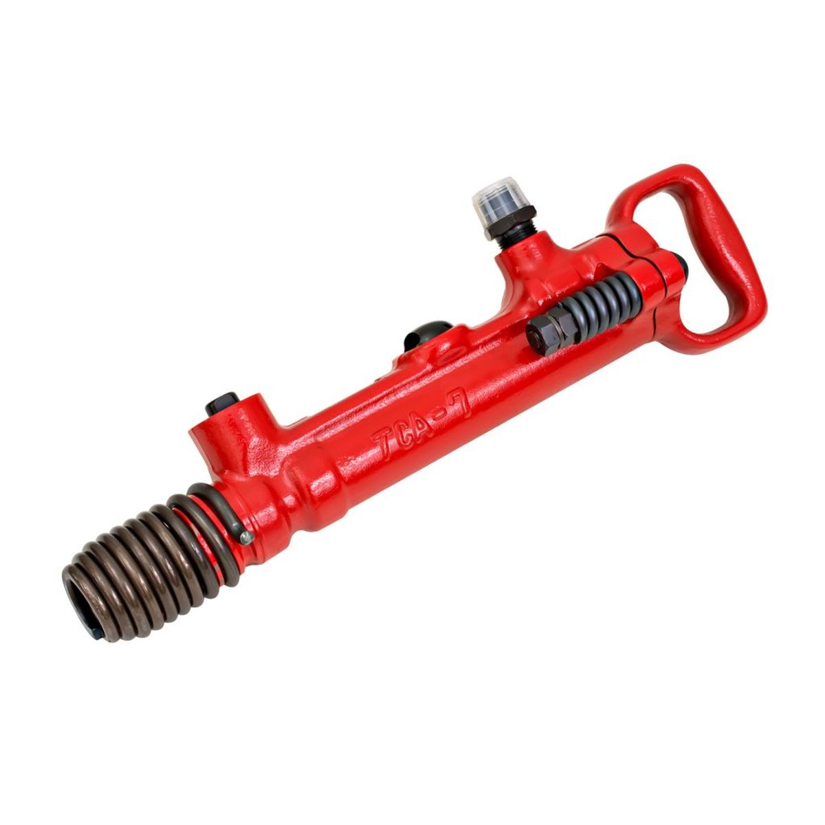เครื่องสกัดลม โตกุ (TOKU) รุ่น TCA-7 มาพร้อมดอกสกัดแหลมยาว 18 นิ้ว ขนาดลูกสูบ 35 มม. ความยาวช่วงชัก 120 มม. ปริมาณลม 0.45 ลูกบาศก์เมตร/นาที 