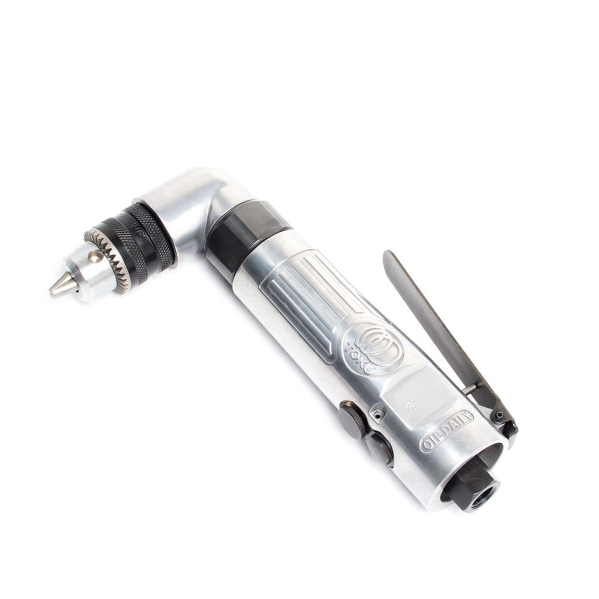 สว่านลมแบบข้องอ โตกุ (TOKU) รุ่น MD-3312B ขนาดหัวจับดอก 3/8 นิ้ว รุ่นงานหนัก สามารถหมุนได้ 2 ทิศ ขนาดแกนหมุน 3/8 นิ้ว x 24 นิ้ว (มาตรฐานนเกล