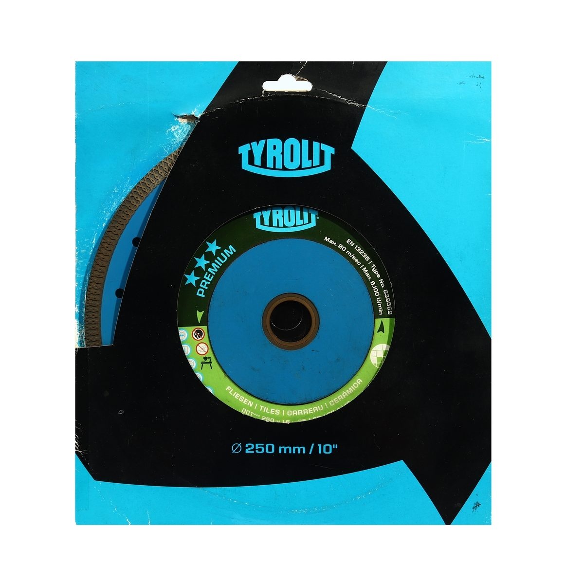 ใบตัด 10" บางพิเศษ 1.6 MM - ตัดกระเบื้อง