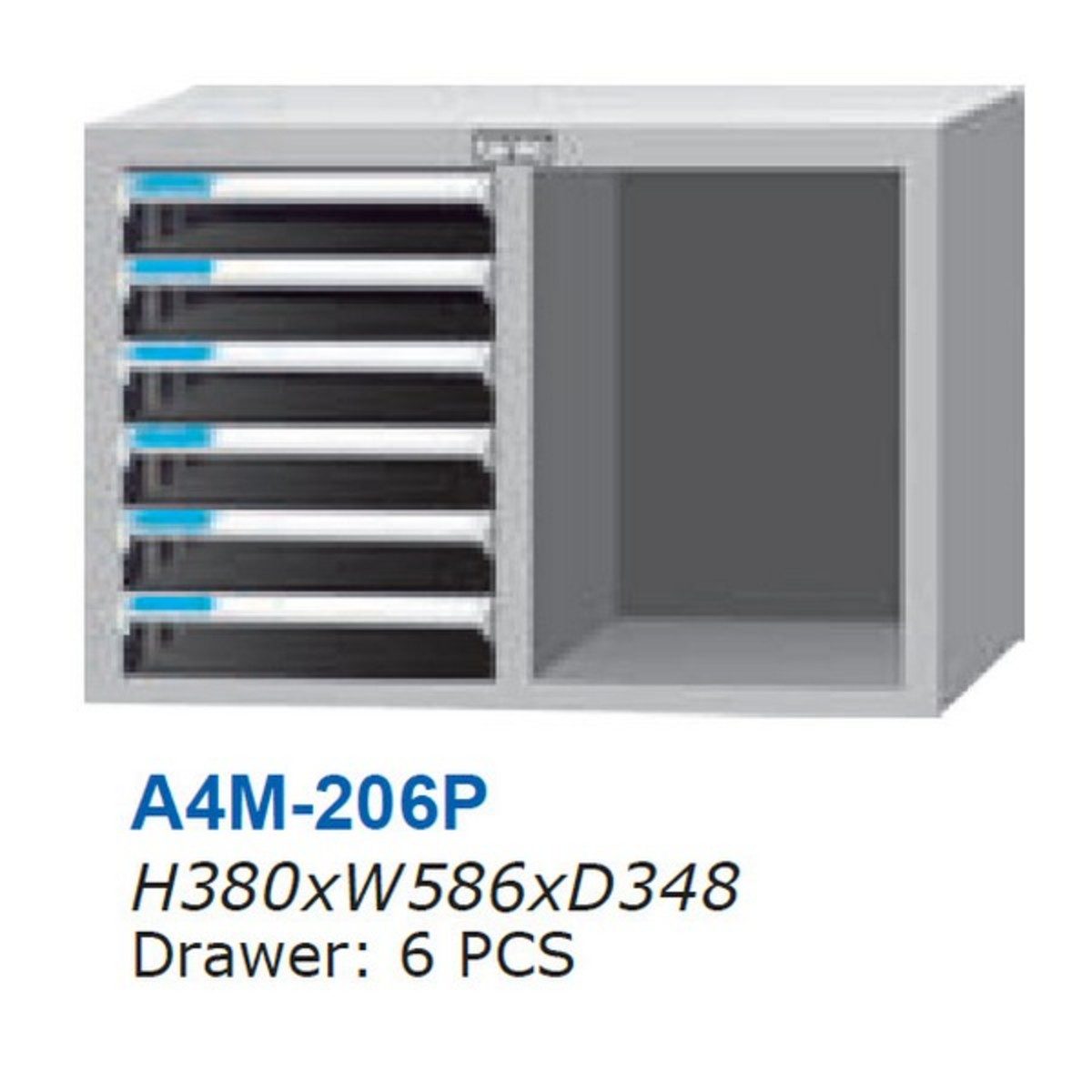 A4M-206P ตู้เก็บเอกสาร A4