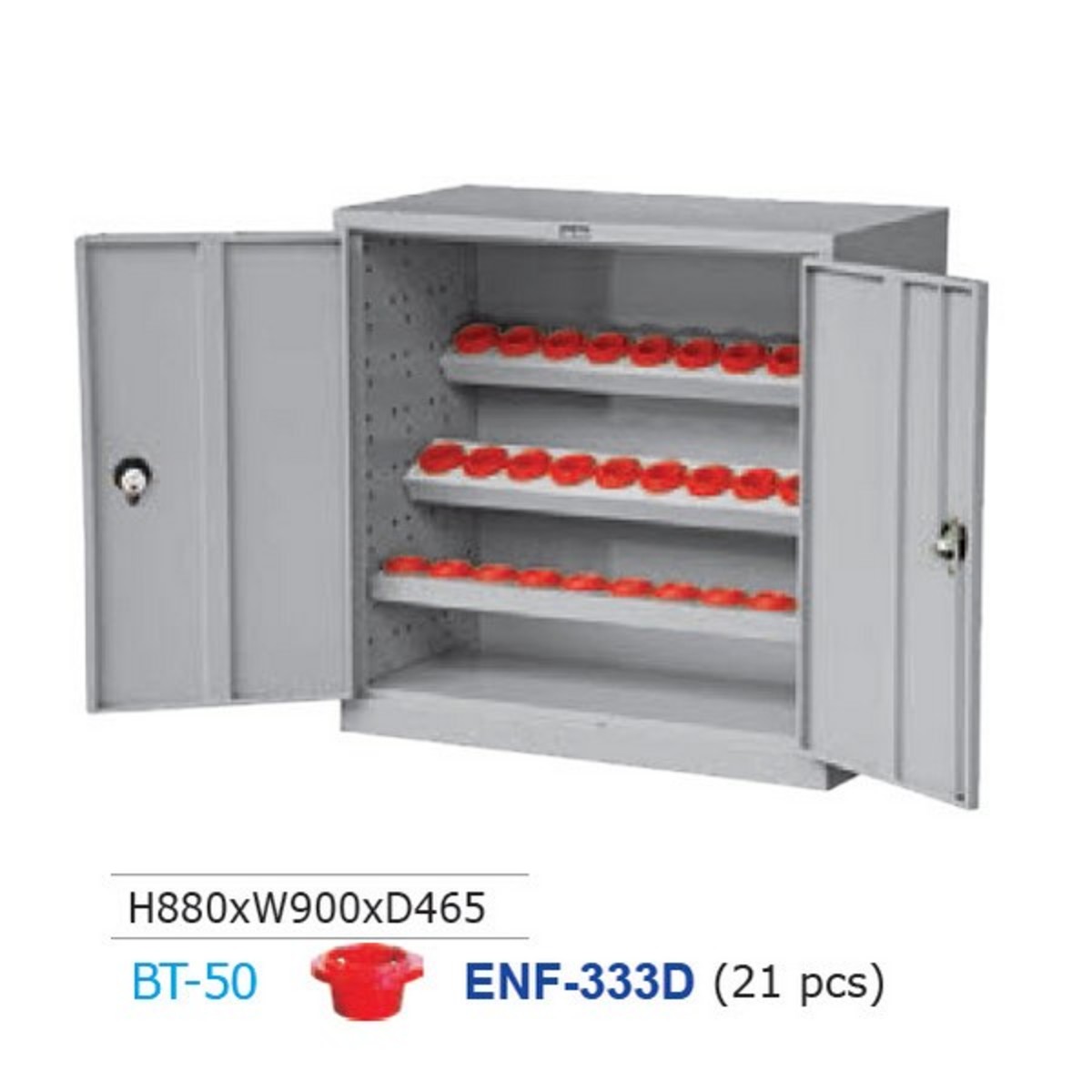 ENF-333D ตู้เหล็กเก็บหัวจับทูล BT50 (21)