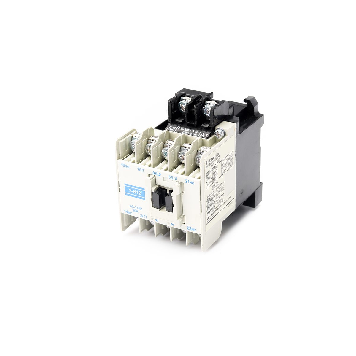 S-N12 แมกเนติก คอนแทคเตอร์ 220V 5.5KW