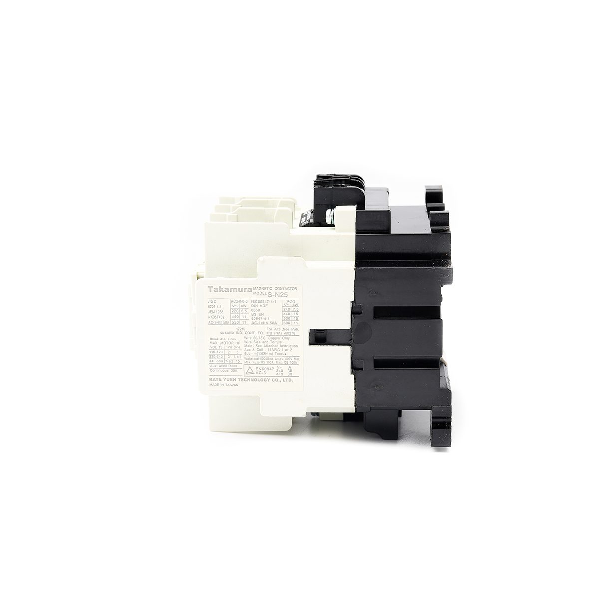 S-N25 แมกเนติก คอนแทคเตอร์ 220V 11KW