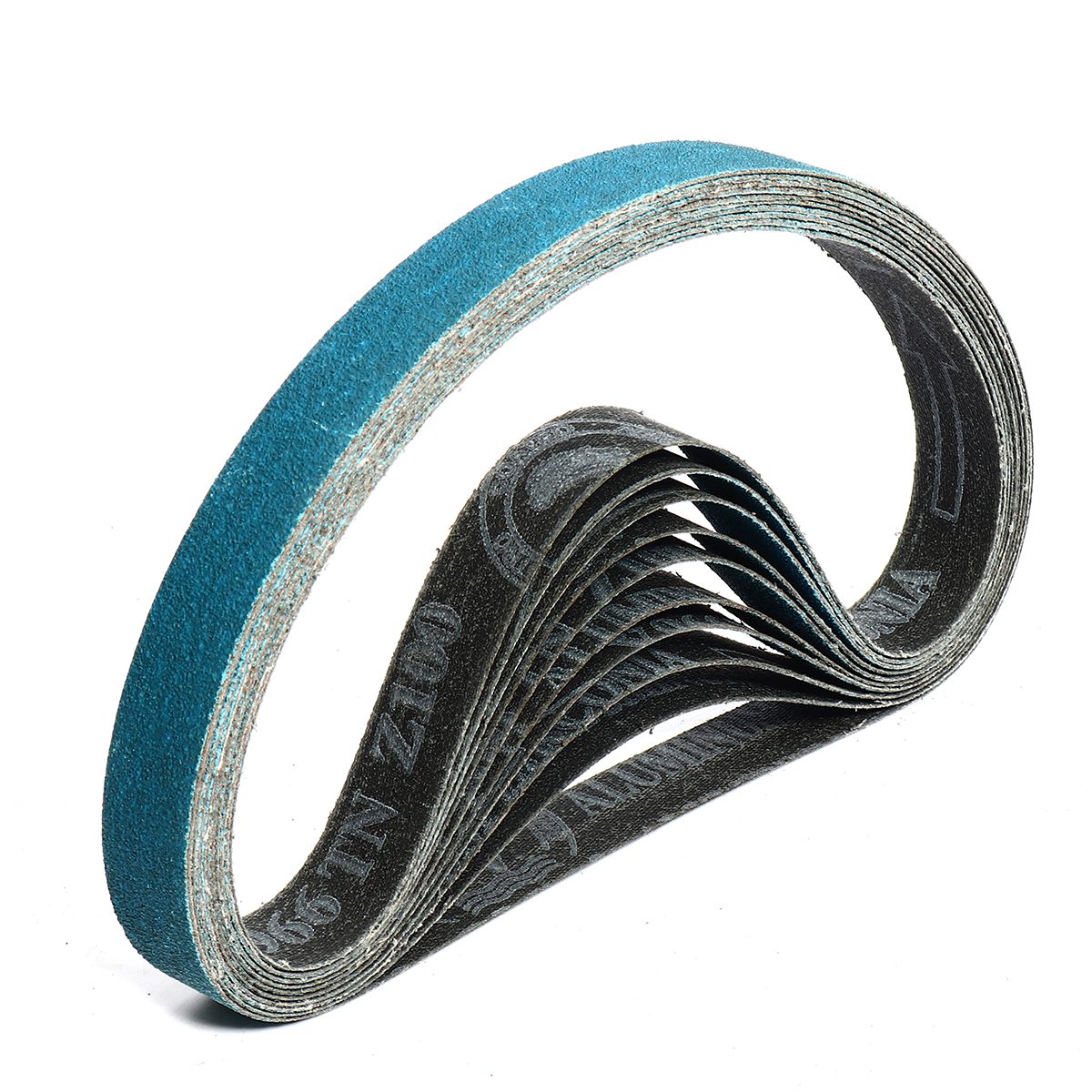 TOA ผ้าทรายสายพาน #100 ขนาด 20 x 520 มม. รุ่น SHARK เม็ดทราย Zirconia เหมาะสำหรับงานขัด ลบคม (ทีโอเอ)