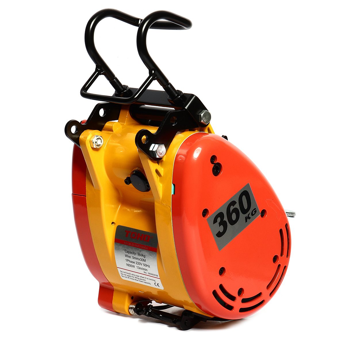 รอกสลิงไฟฟ้าแบบแขวน DU-360T ขนาด 360กก.