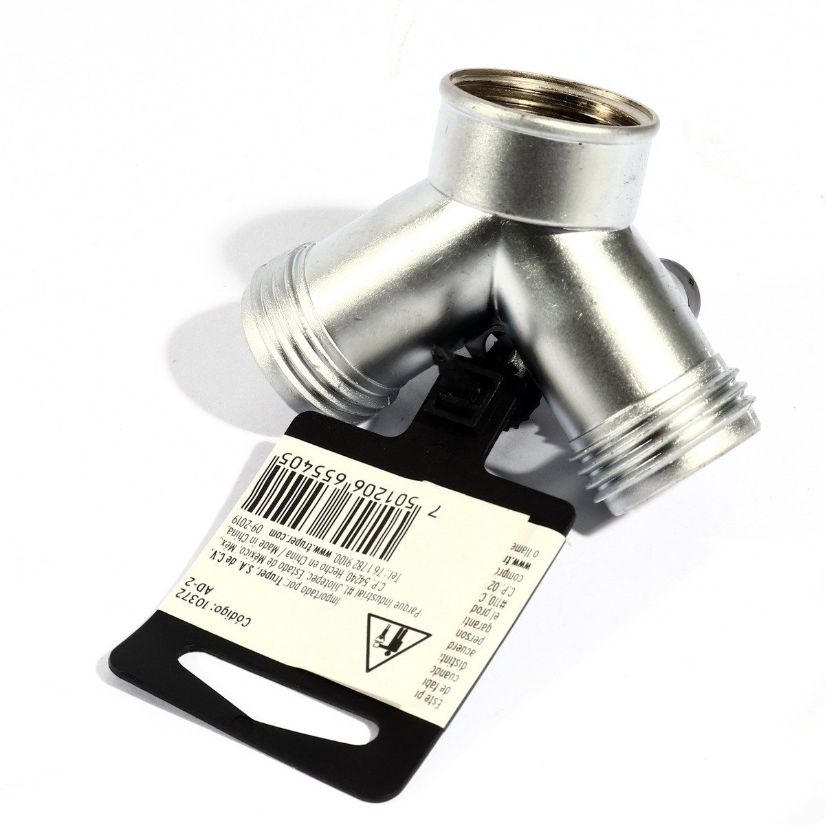 TRUPER ข้อต่อท่อน้ำ3/4" อลูมิเนียมทรงY รุ่น 10372 (ทรูเปอร์)