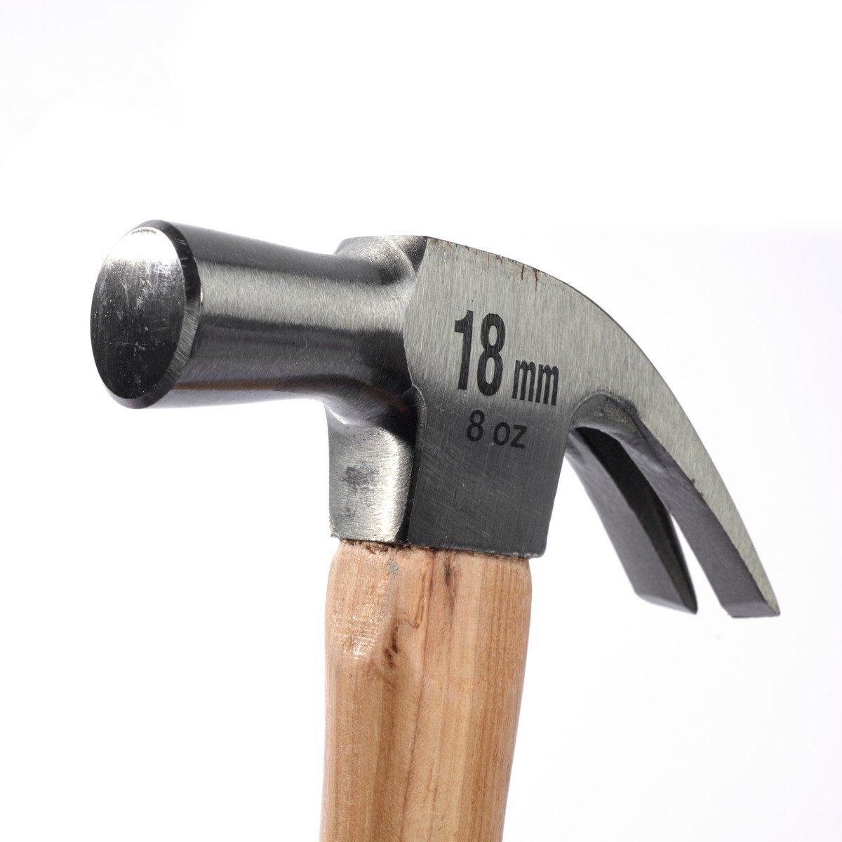 TRUPER ค้อนหงอนด้ามไม้ 8 (227 กรัม) ออนซ์ รุ่น 10554 หัวเหล็กคาร์บอนขึ้นรูปขัดกึ่งเงา ด้ามไม้โอ๊ค สำหรับงานเฟอร์นิเจอร์ งานไม้ หรืออะไหล่โลห