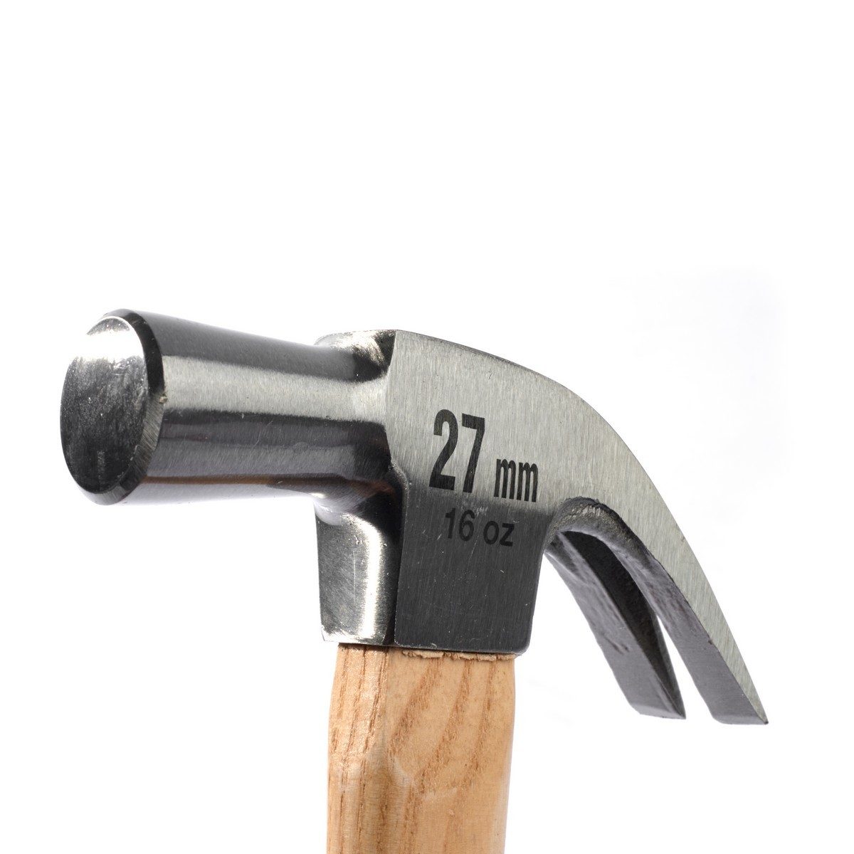 TRUPER ค้อนหงอนด้ามไม้ 16 ออนซ์ (454 กรัม) รุ่น 10560 หัวเหล็กคาร์บอนขึ้นรูปขัดกึ่งเงา ด้ามไม้โอ๊ค สำหรับงานเฟอร์นิเจอร์ งานไม้ หรืออะไหล่โล