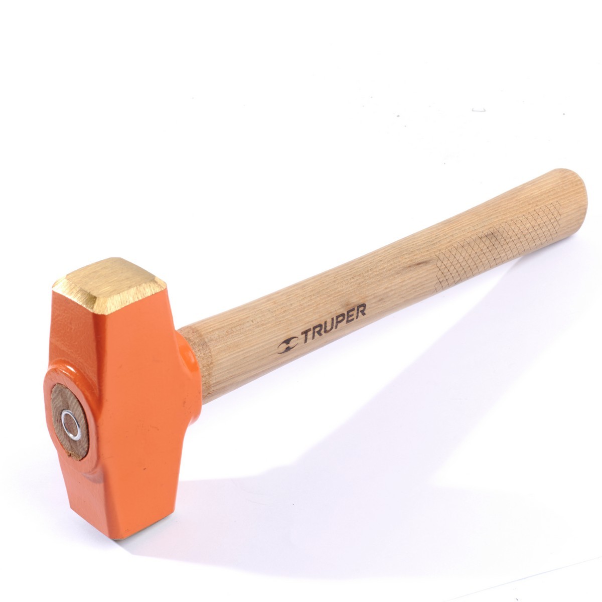 TRUPER ค้อนหัวทองเหลืองด้ามไม้ 3.3 ปอนด์ รุ่น 10575 ไม่เกิดประกายไฟ สำหรับการชนโลหะชนิดอื่น การบูชและไดรฟ์ (ทรูเปอร์)