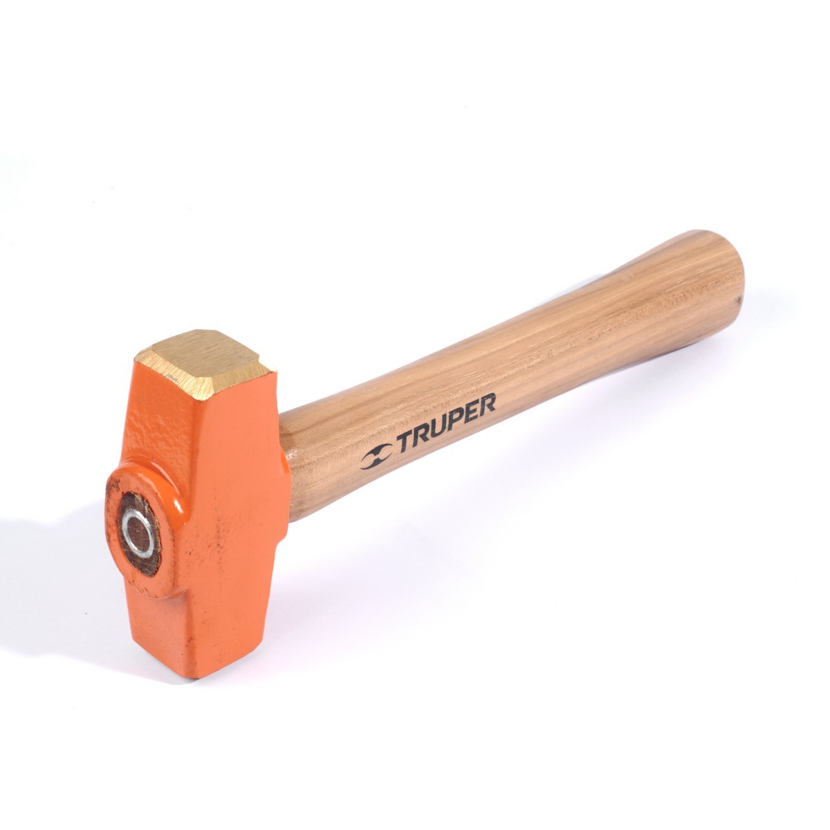 ค้อนทองเหลือง ด้ามไม้ 1.8 ปอนด์ ทรูเปอร์ (TRUPER) รุ่น 10576 ทำจากทองแดง ไม่เกิดประกายไฟเหมาะสำหรับการชนโลหะชนิดอื่น เหมาะอย่างยิ่งสำหรับบูช