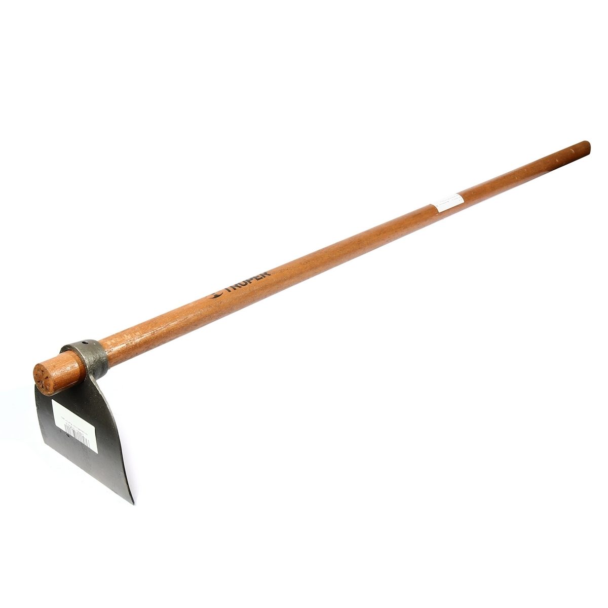 จอบเหล็ก 6.5 นิ้ว x 7 นิ้ว ด้ามยาว 54 นิ้ว ทรูเปอร์ (TRUPER) รุ่น 10612 เหมาะกับงานขุดดินแข็ง ถากหญ้า ผสมปูน ผสมทราย งานก่อสร้างทั่วไป ยกแปล