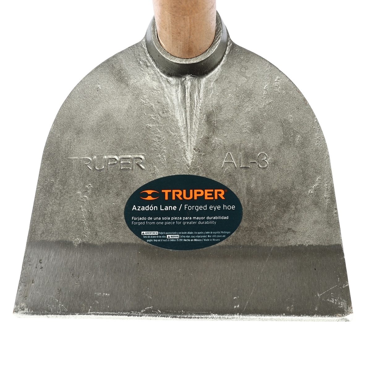 จอบเหล็ก 8.5 นิ้ว x 8.5 นิ้ว ด้ามยาว 54 นิ้ว ทรูเปอร์ (TRUPER) รุ่น 10621 เหมาะกับงานขุดดินแข็ง ถากหญ้า ผสมปูน ผสมทราย งานก่อสร้างทั่วไป ยกแ