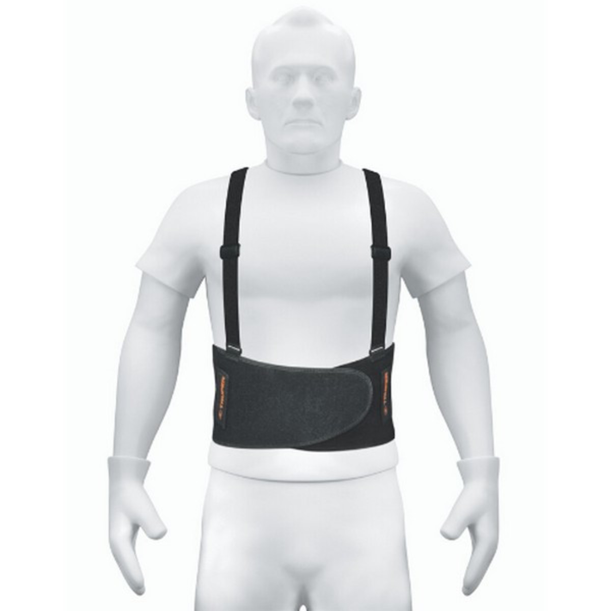 TRUPER เข็มขัดพยุงหลัง ไซส์ S (28-32 นิ้ว) รุ่น 10953 สายยางยืดปรับระดับได้ ช่วยลดและป้องกันการบาดเจ็บระหว่างทำงาน (ทรูเปอร์)